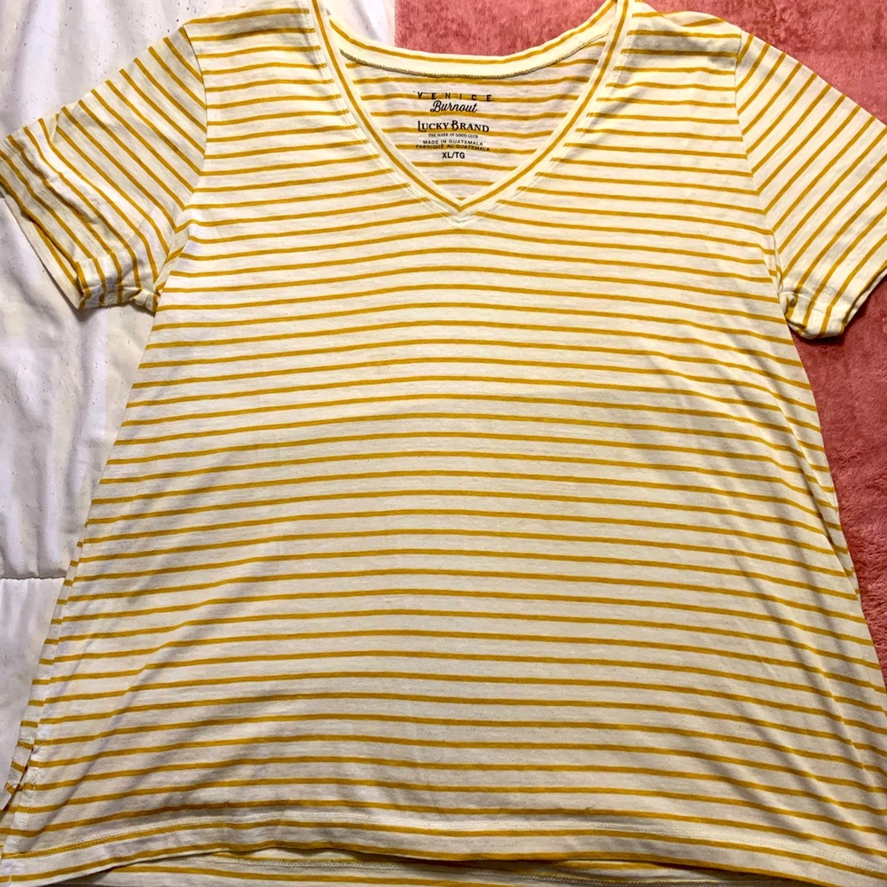 Yellow Striped Shirt